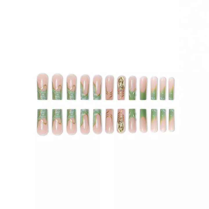 Decorative Long Acrylic Nail Extensions Bowlift