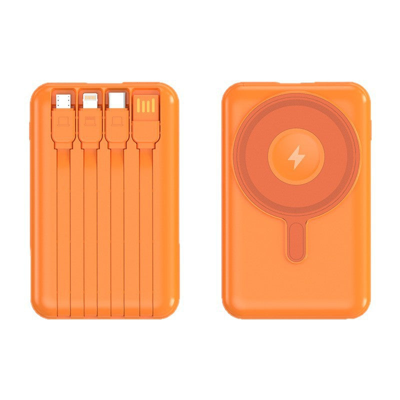 Portable power bank with magnetic function Bowlift