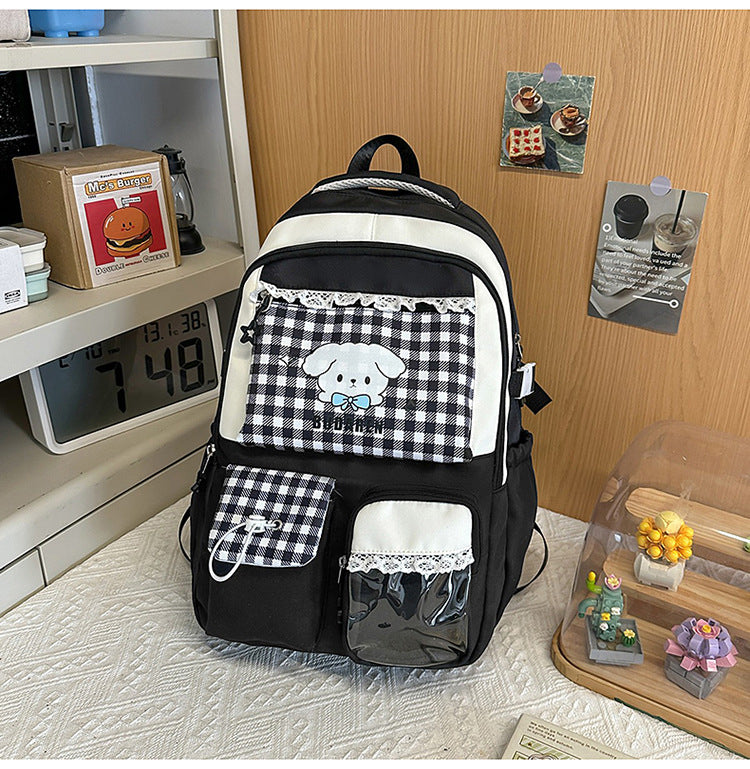 Playful Illustrated Backpack Bowlift
