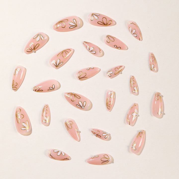 Floral-Inspired 3D Nail Art Extensions Bowlift