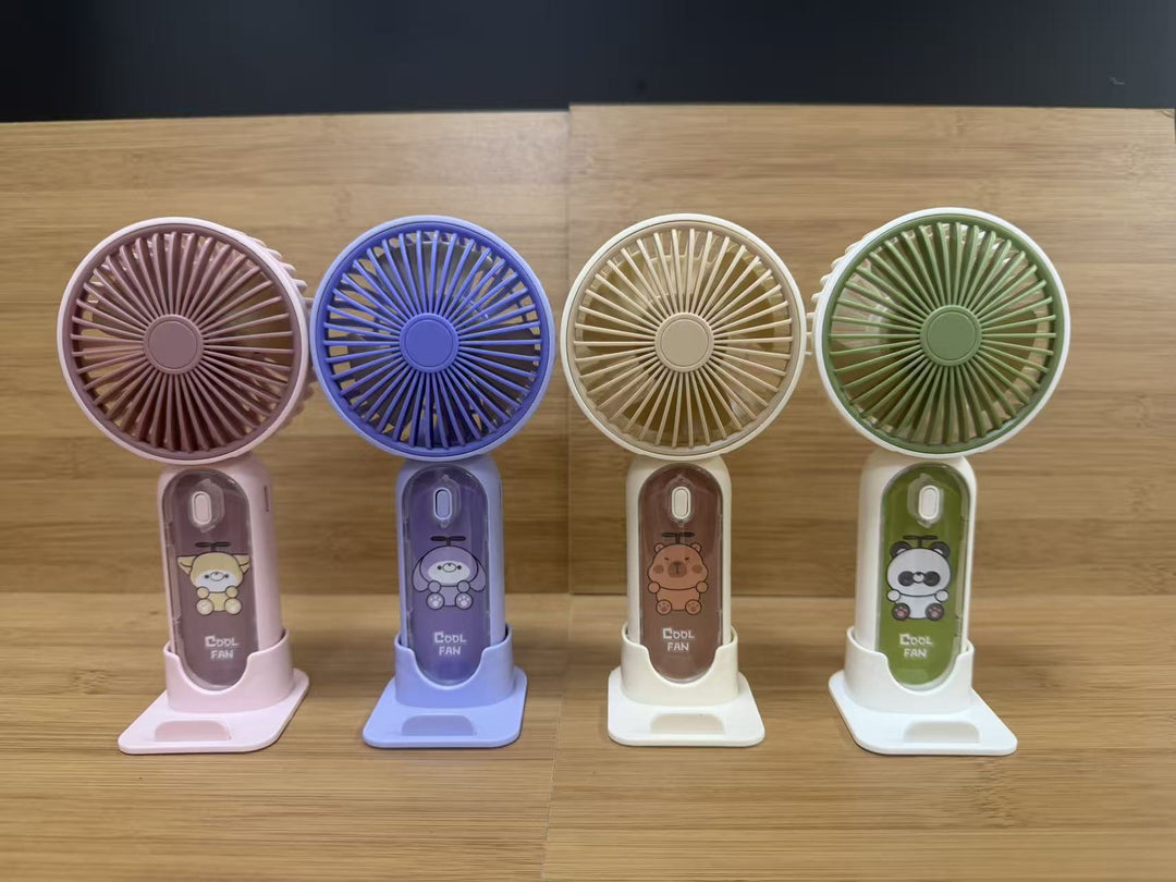 Unisex Portable Battery Fan with Flexible Mount Bowlift
