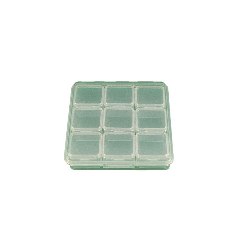 9-Compartment Clear Storage Organizer Bowlift