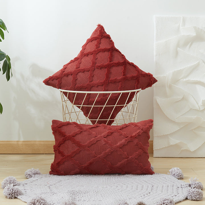 Textured Cozy Decorative Throw Pillow