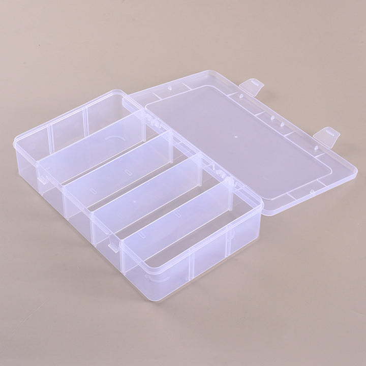 Transparent Multi-Division Craft Supply Organizer Bowlift
