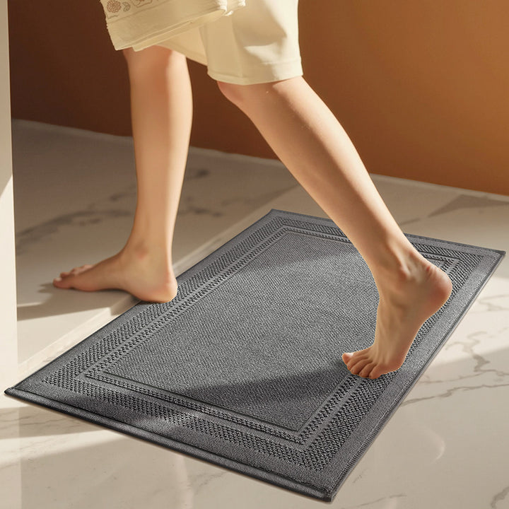 Unisex Soft Plush Bath Mat Bowlift
