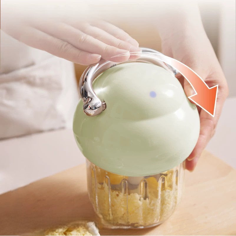 BowLift | Mini Powerful High Power Cordless Garlic Grinder