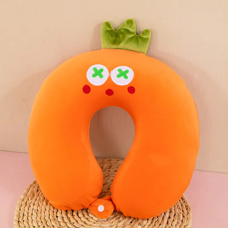 Unisex Neck Support Pillow with Cute Animal Design Bowlift