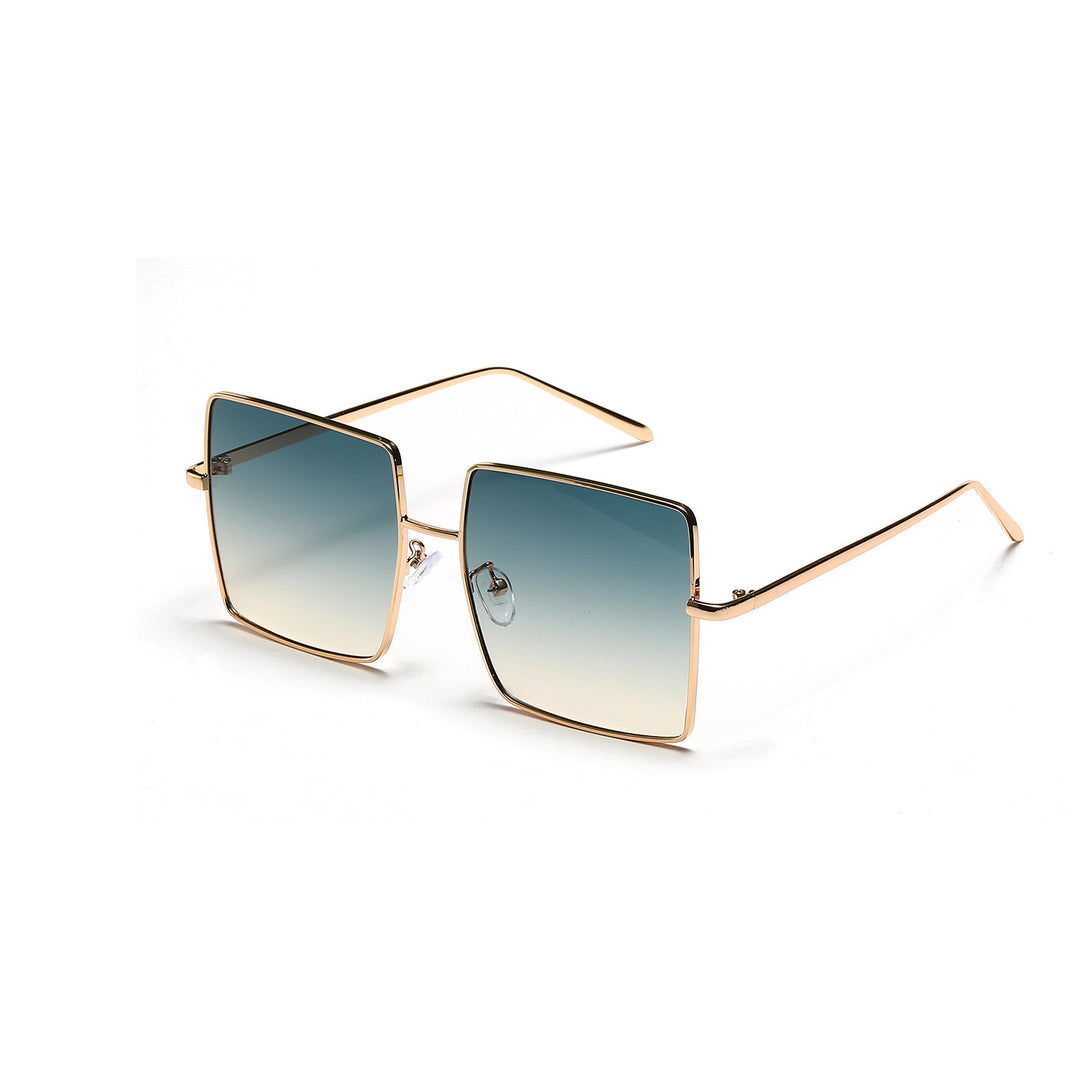 Women's Square Sunglasses with an Elegant Frame Construction Bowlift