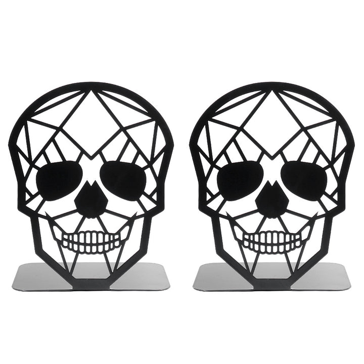 Decorative Skull-Shaped Bookend