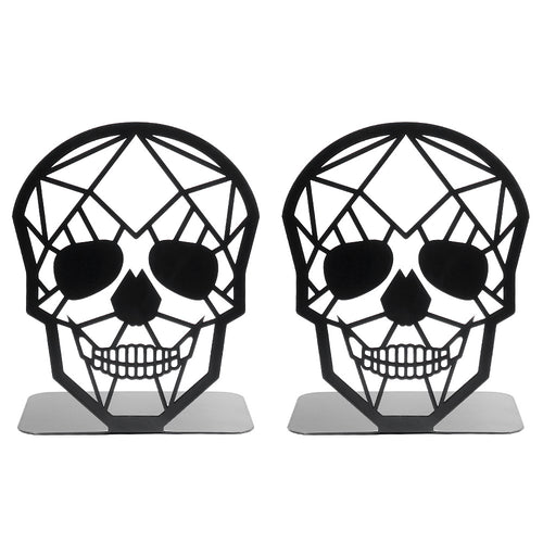 Decorative Skull-Shaped Bookend