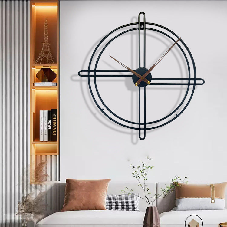BowLift | Nordic decorative large wall clock for the living room 23 inches
