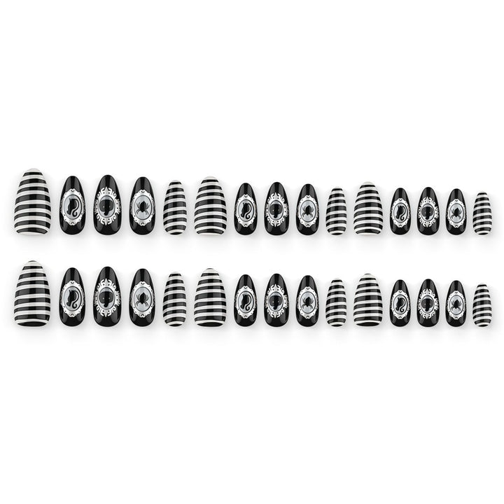 Creative nail art set with spooky designs Bowlift