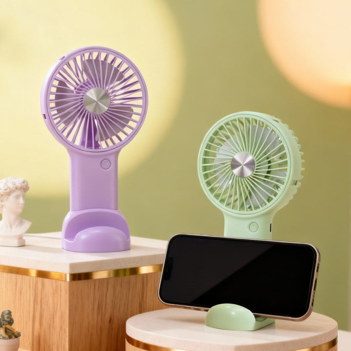 Portable hand fan with ergonomic design and USB charging function Bowlift
