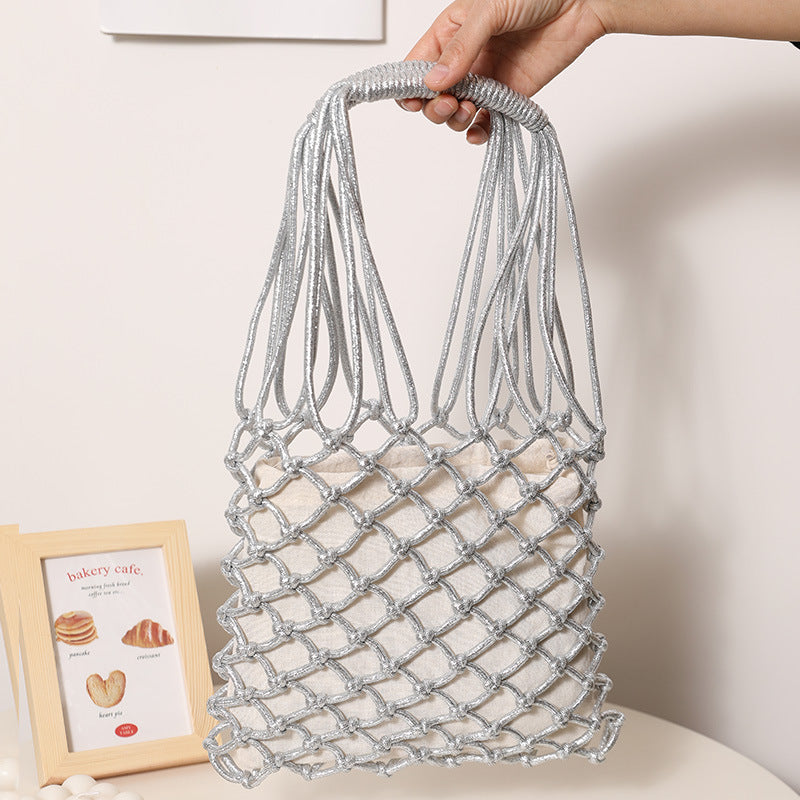 Elegant mesh tote bag with sturdy handles Bowlift