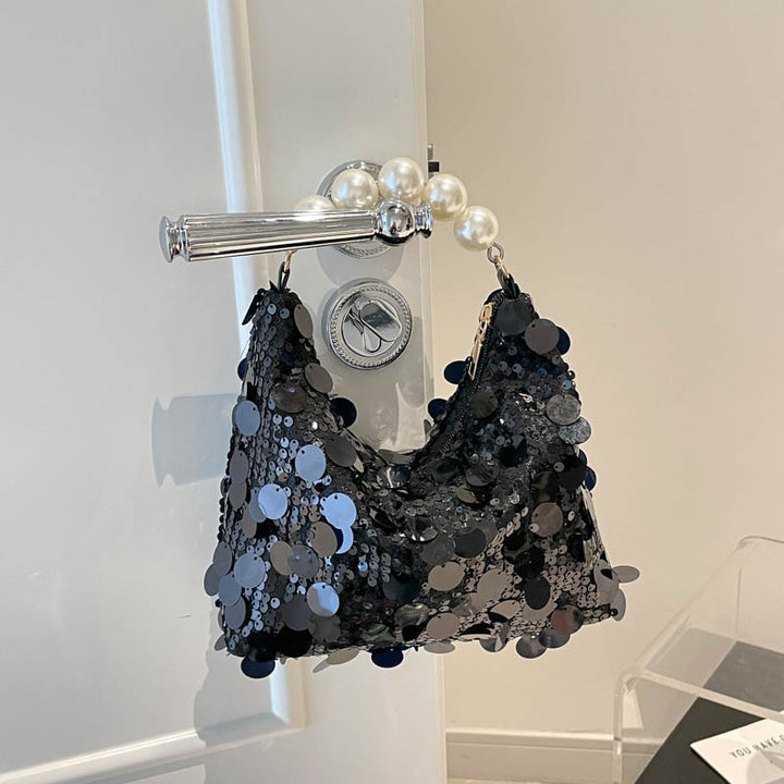 WoChic Sequined Evening Handbag Bowlift