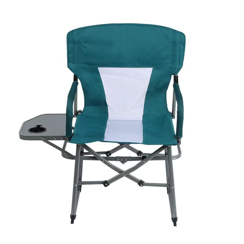 Foldable Camping Chair With Side Table Bowlift