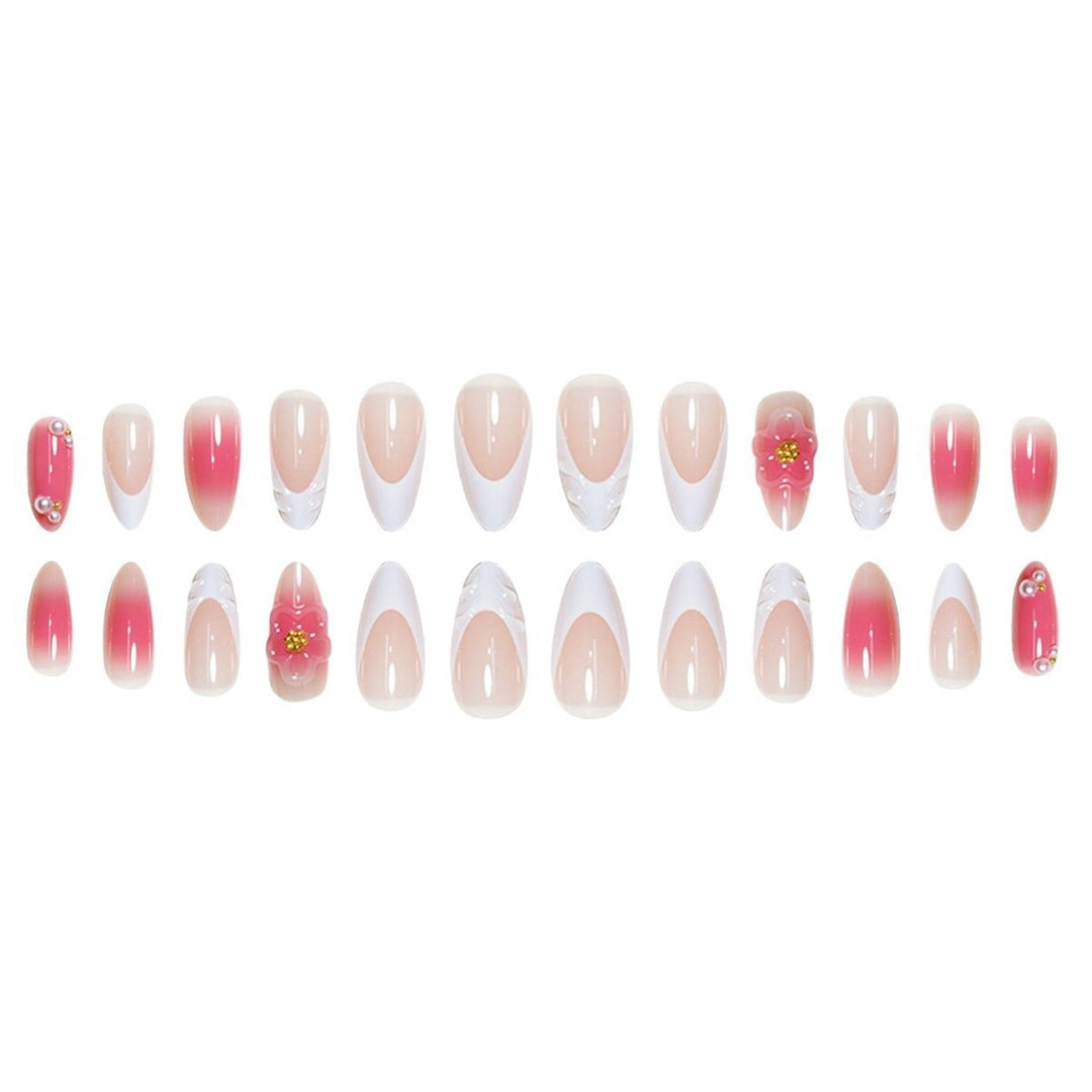 Decorative Long Stiletto Nail Extensions Bowlift