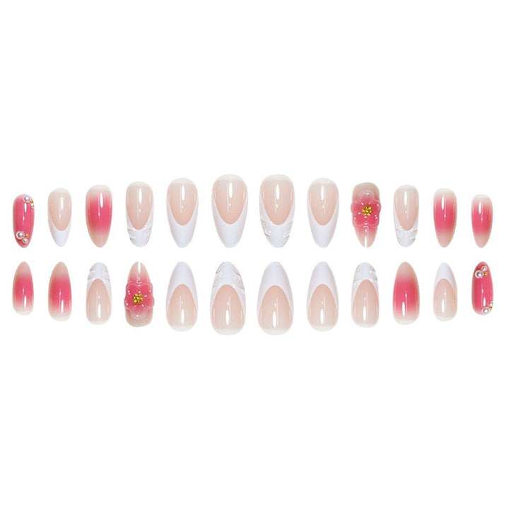 Decorative Long Stiletto Nail Extensions Bowlift