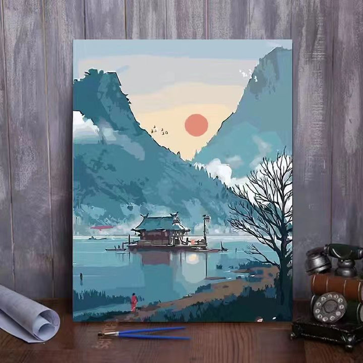 DIY Swan Painting Kit Bowlift