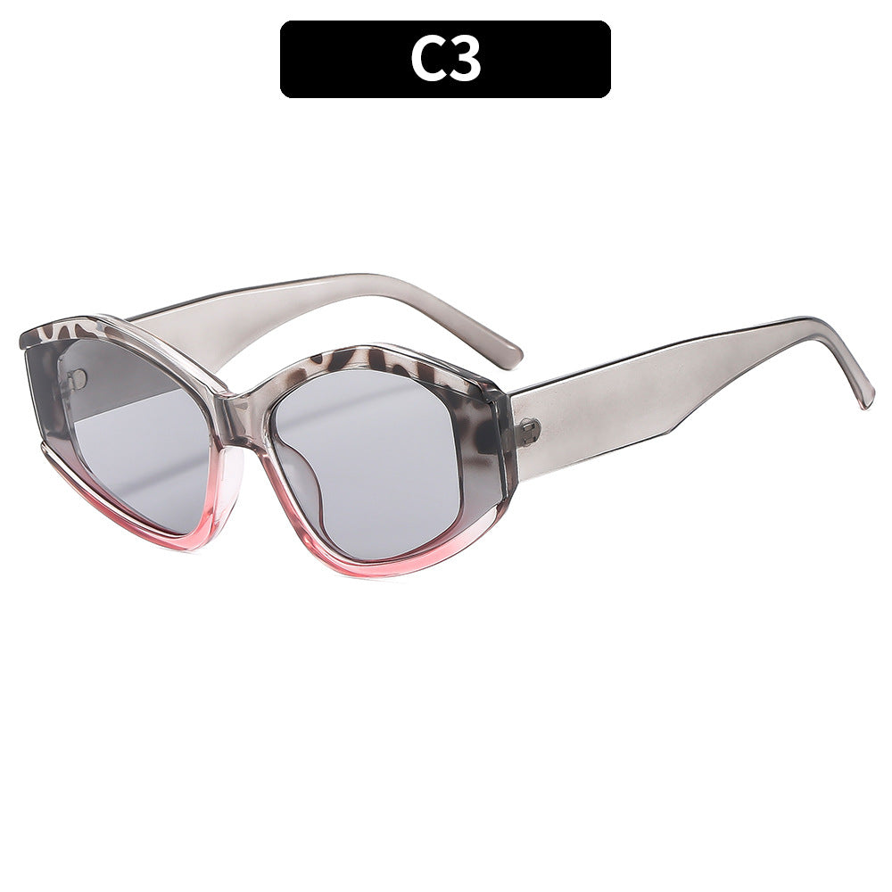 Statement Geometric Oversized Sunglasses