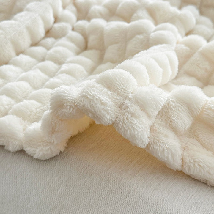 Ridge Textured Throw Blanket Bowlift