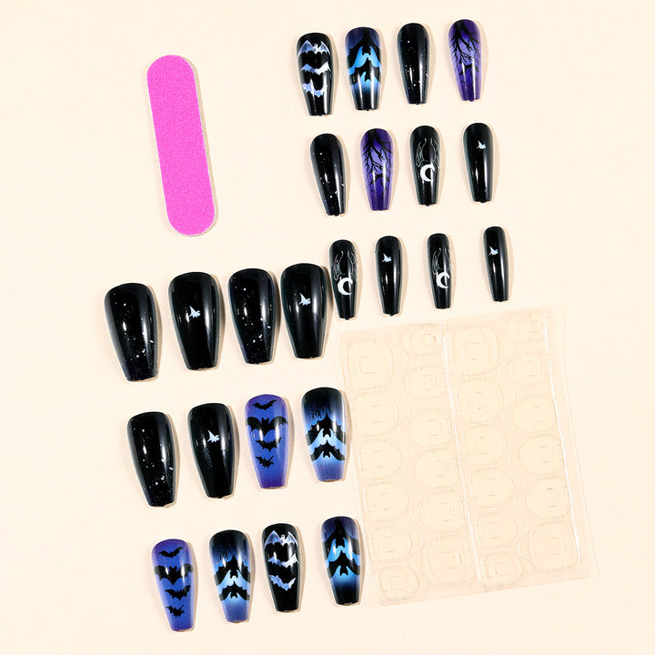 Halloween Bat Nail Art Set Bowlift