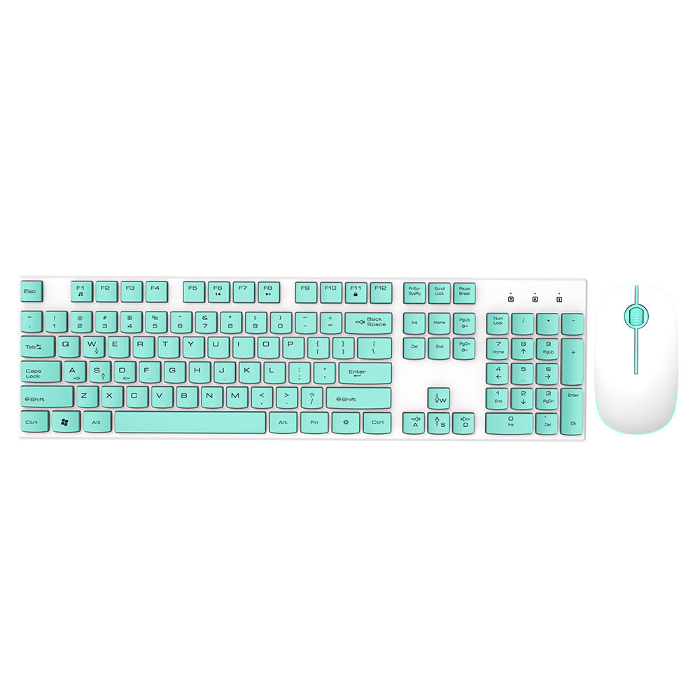 Slimline Wireless Keyboard and Mouse Set Bowlift