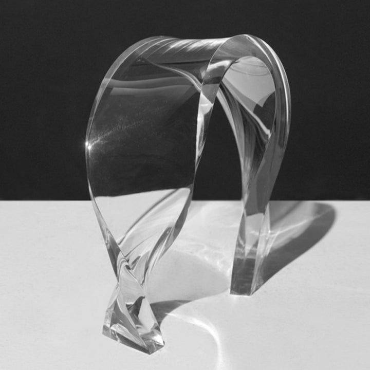Artistic Abstract Crystal Sculpture