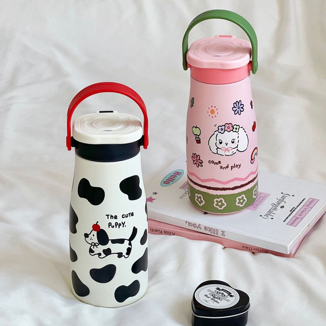 Women Playful Insulated Bottle Bowlift