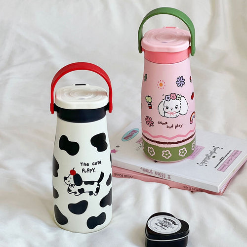 Women Playful Insulated Bottle Bowlift