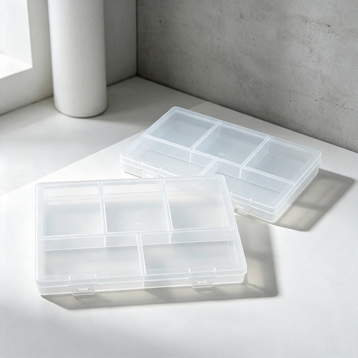 Multi-Compartment Storage Organizer Box Bowlift