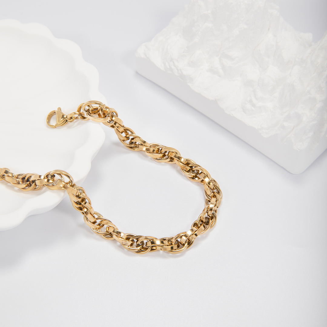Chunky Chain Link Bracelet Bowlift