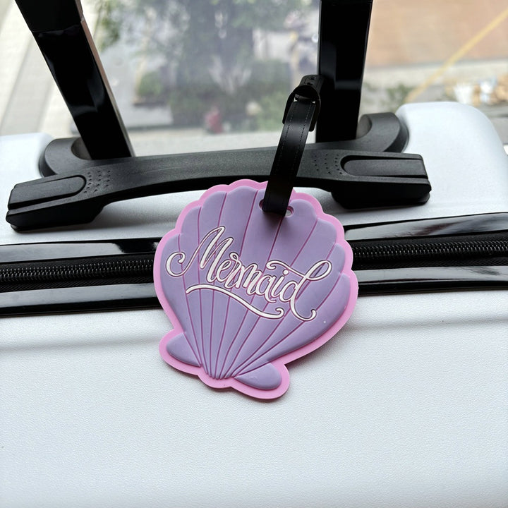 Mermaid Shell-Shaped Luggage Tag Bowlift