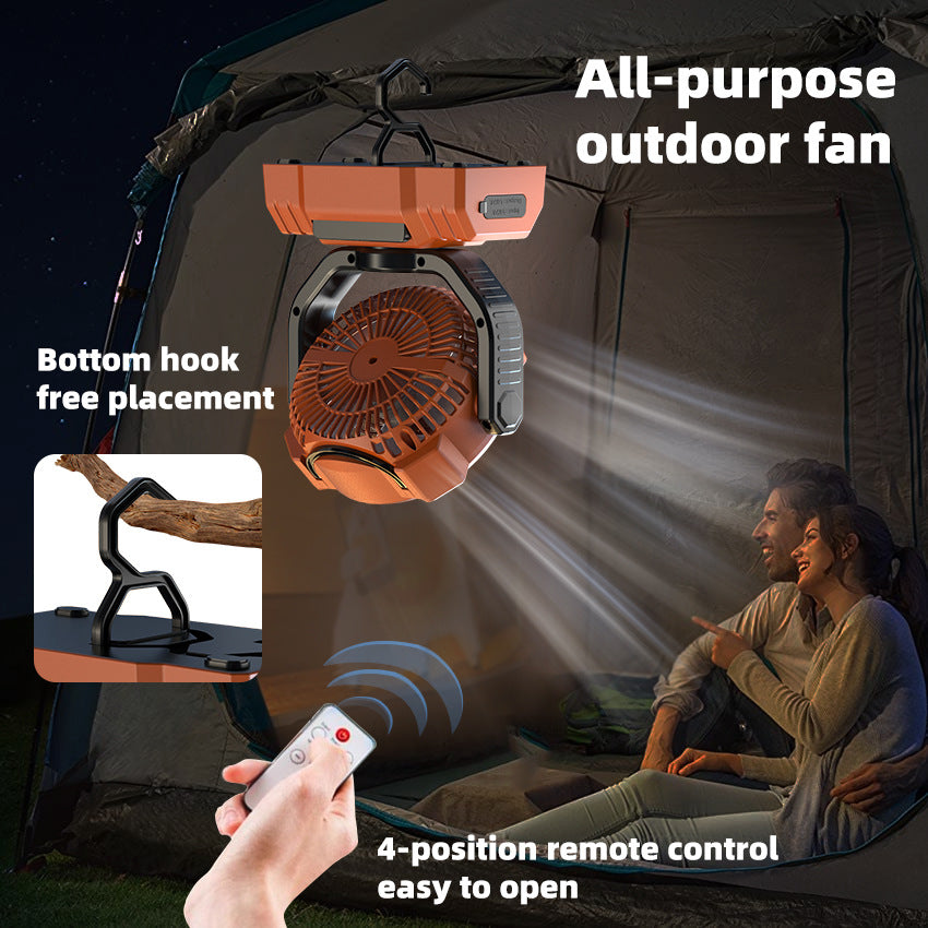 Unisex Portable USB Fan with Power Bank Function Bowlift