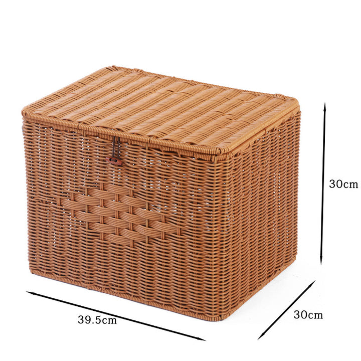 Rectangular Woven Storage Box Bowlift