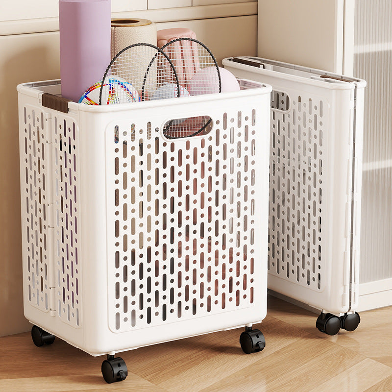 Rolling Laundry Basket Bowlift