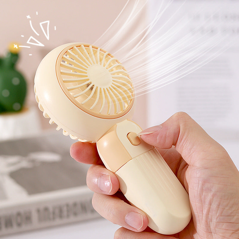 Unisex Portable USB Fan with Ergonomic Stand Bowlift