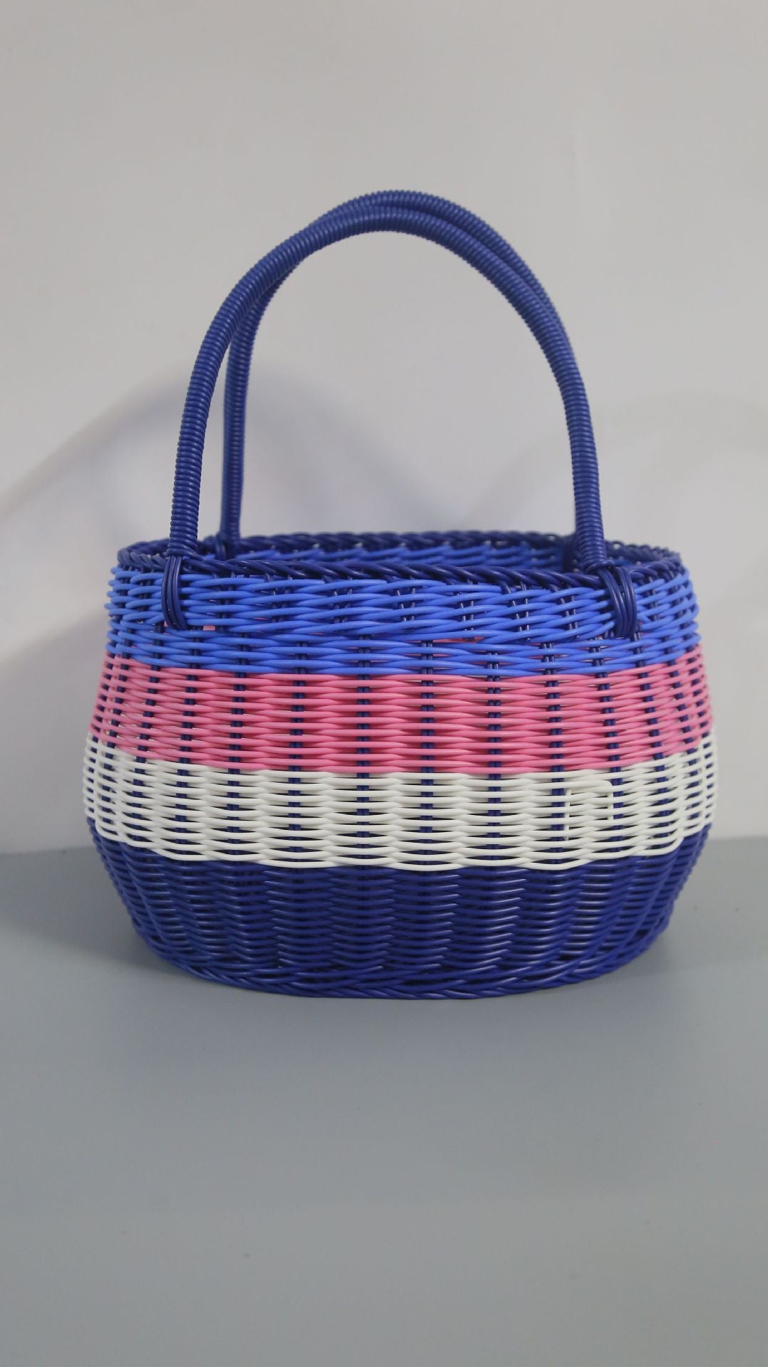 Women Handwoven Basket with Sturdy Handles Bowlift