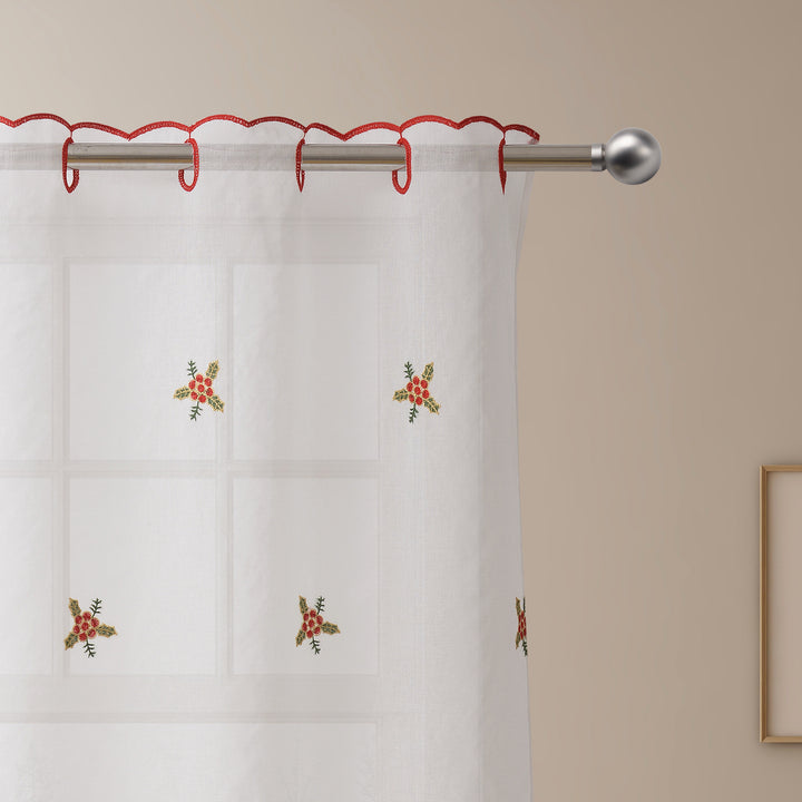 Festive Decorative Window Curtains