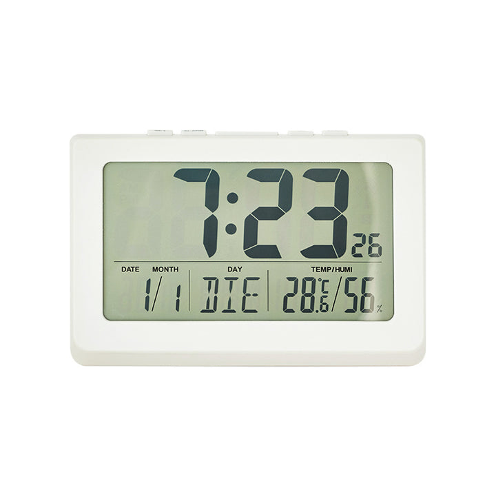 Digital Multi-Function Alarm Clock with Hygrometer and Thermometer Bowlift