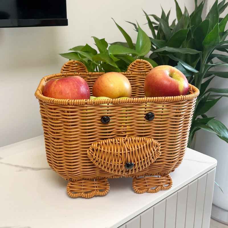 Women's Playful Storage Basket with Ears Bowlift