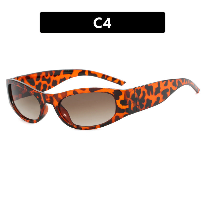 Women's sporty sunglasses with a wide frame and UV protection Bowlift