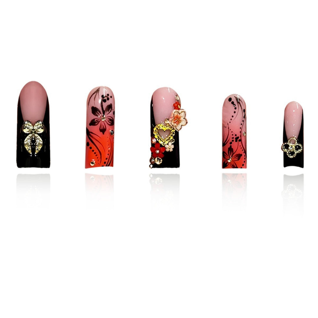 Premium Decorative 3D Nail Art Designs Bowlift
