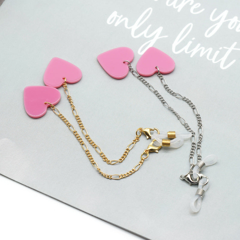 Heart-Shaped Eyewear Chain Bowlift