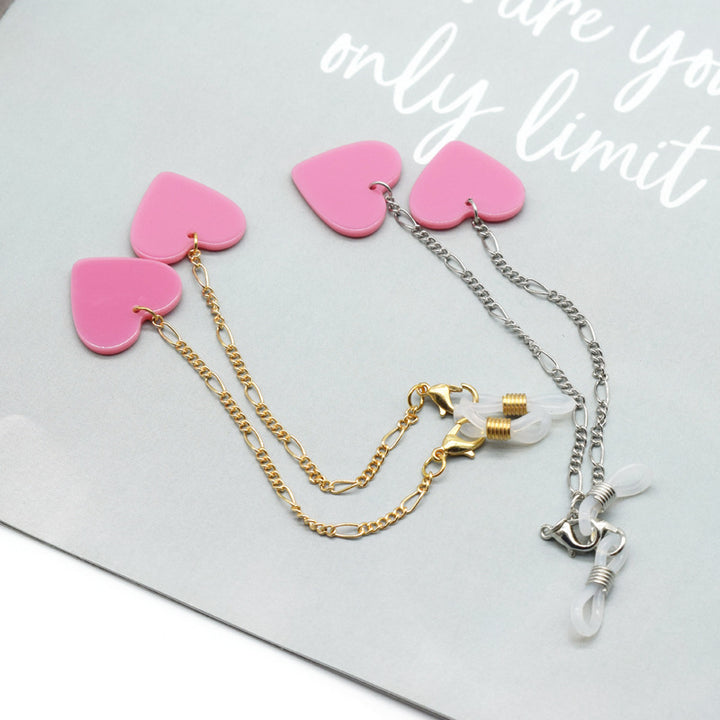 Heart-Shaped Eyewear Chain Bowlift