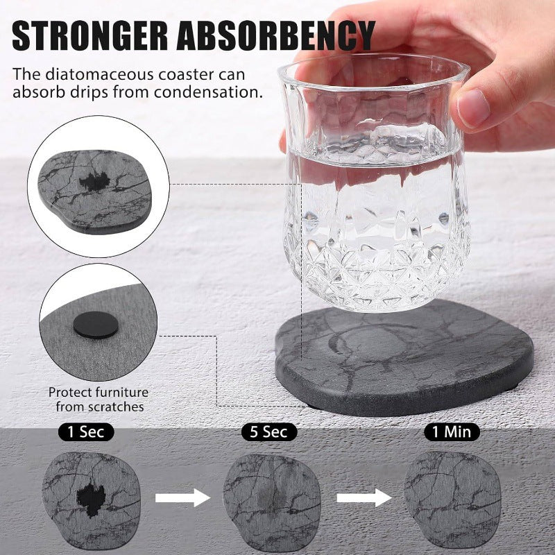 Decorative Kitchen Coaster Set