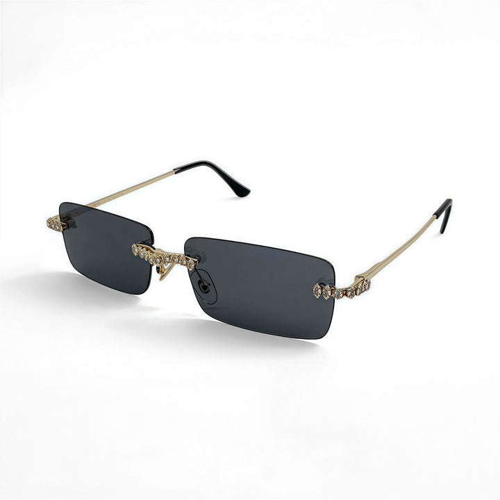 Ladies Fashion Sunglasses in extravagant design with sparkling frame Bowlift