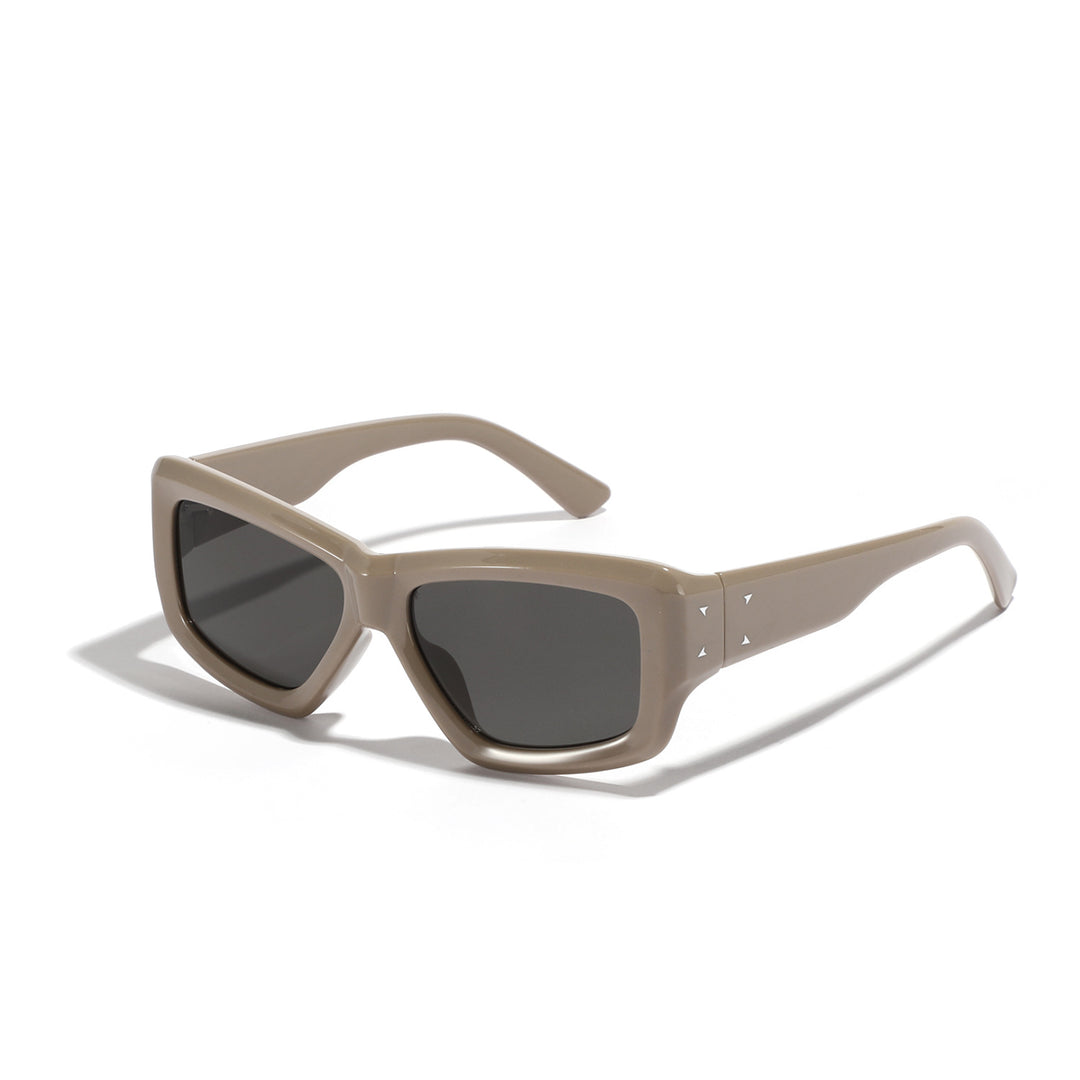 Women's oversized geometric sunglasses with modern frame Bowlift