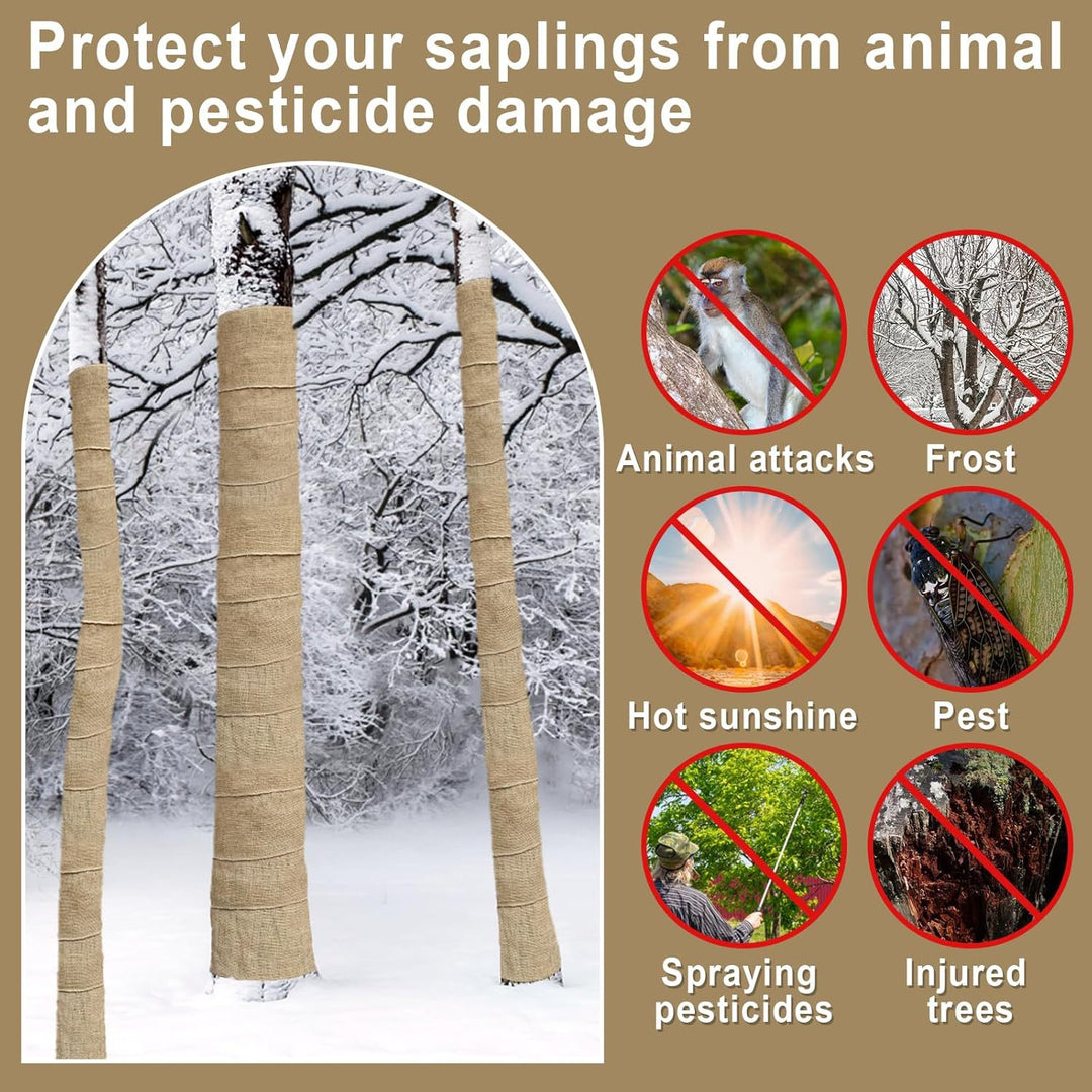 Natural Fiber Tree Protection Wrap Bowlift