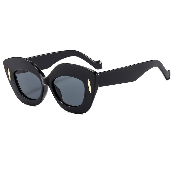 Women's Cat-Eye Sunglasses with Luxurious Design Elements Bowlift